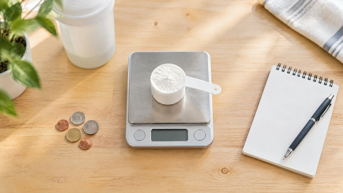 Quanto custa a creatina por dose: como fazer a conta