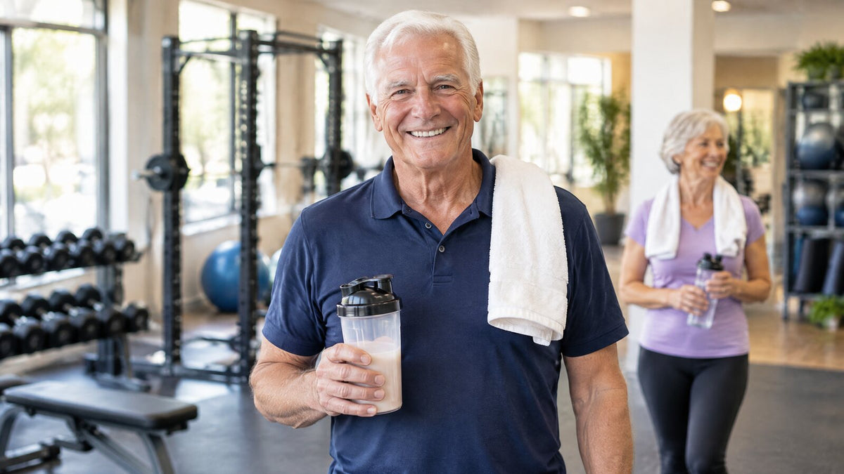 Whey para idosos: o que os estudos e o rótulo dizem