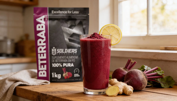 Smoothie Pré-Treino de Beterraba