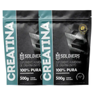 Kit Creatina Monohidratada 500g - 2un 1