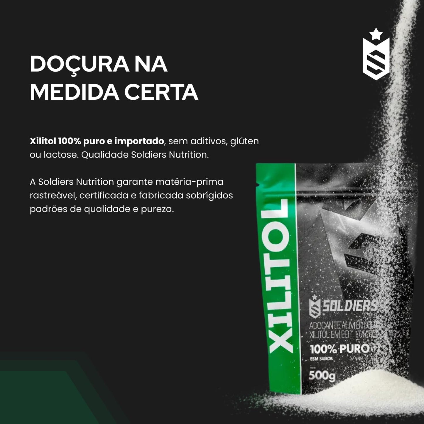 Xylitol 500g - 100% Puro
