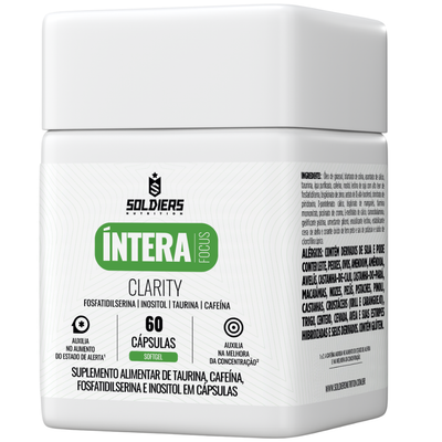 Clarity 60 Cáps - Íntera Focus