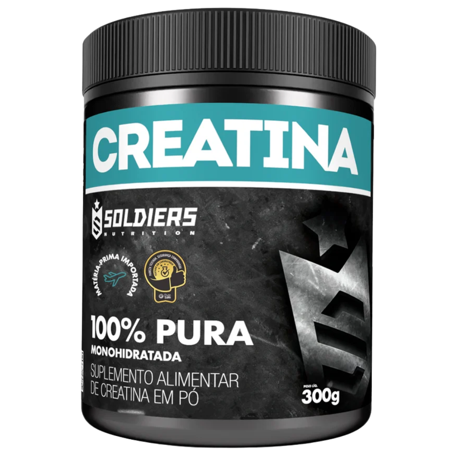 Creatina Monohidratada 100% Pura - 300g