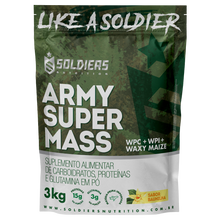 Hipercalórico Army Super Mass 3Kg - Soldiers Nutrition