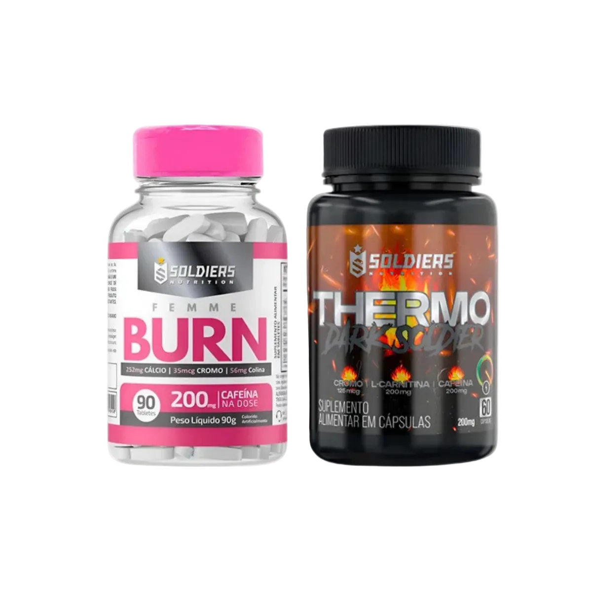 Kit Femme Burn 90 Tablets + Thermo Dark 60 Cápsulas