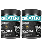 Kit Creatina Monohidratada Pote 300g - 2Un 1