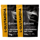 Kit Glutamina 1kg + Glutamina 500g 1