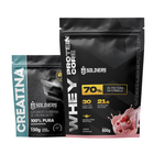 Kit Whey Core 900g + Creatina 150g 5