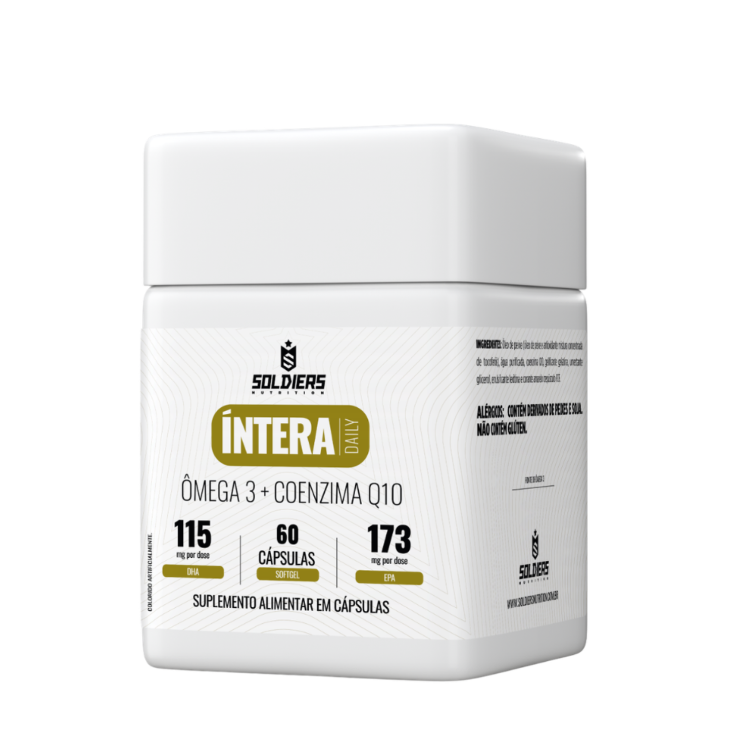 Ômega 3 + Coenzima Q10 60 Cáps - Íntera Daily