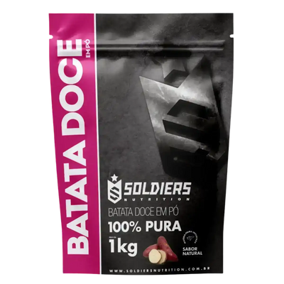 Batata Doce Desidratada em Pó 100% Pura - 1Kg