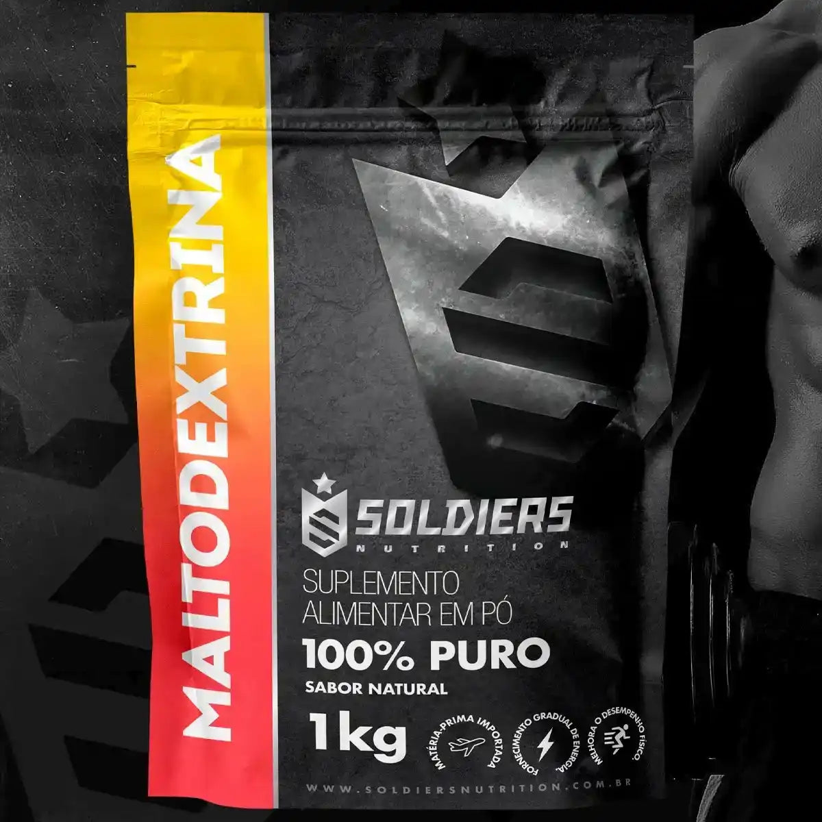Maltodextrina 100% Pura - 1 Kg