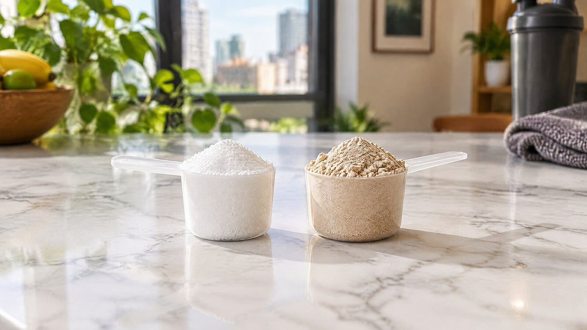 Creatina ou whey: por qual começar