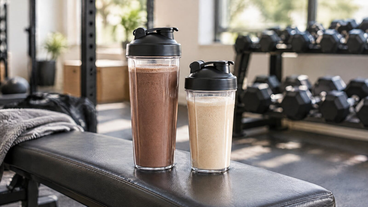 Hipercalórico ou whey: o que cada um entrega