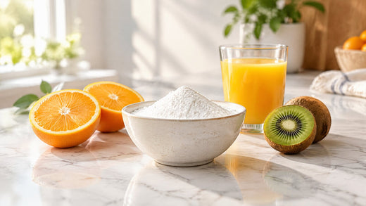 Colágeno com vitamina C: o que a combinação significa de verdade
