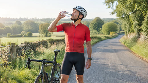 Suplementos para ciclismo: carboidrato, garrafa e balança