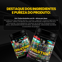 Pré-Treino Evolution Pré Workout 300g - Limonada Suiça