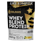 Whey Blend Protein Concentrado e Isolado - 900g - Soldiers Nutrition