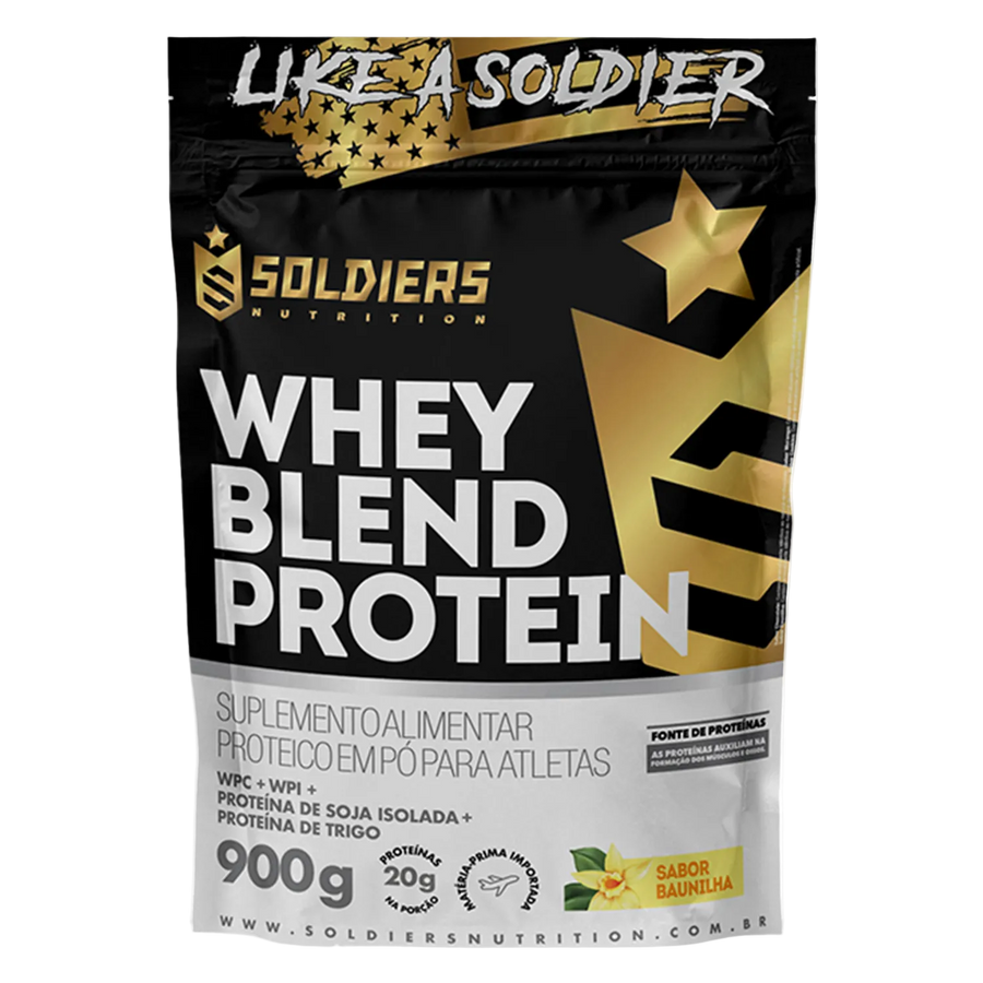 Whey Protein Blend Concentrado/Isolado - 900g