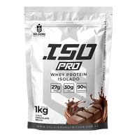 ISO PRO Whey Protein Isolado Chocolate Belga 1kg - Soldiers Nutrition