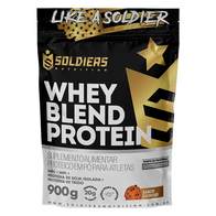 Whey Blend Protein Concentrado e Isolado Cookies 900g - Soldiers Nutrition