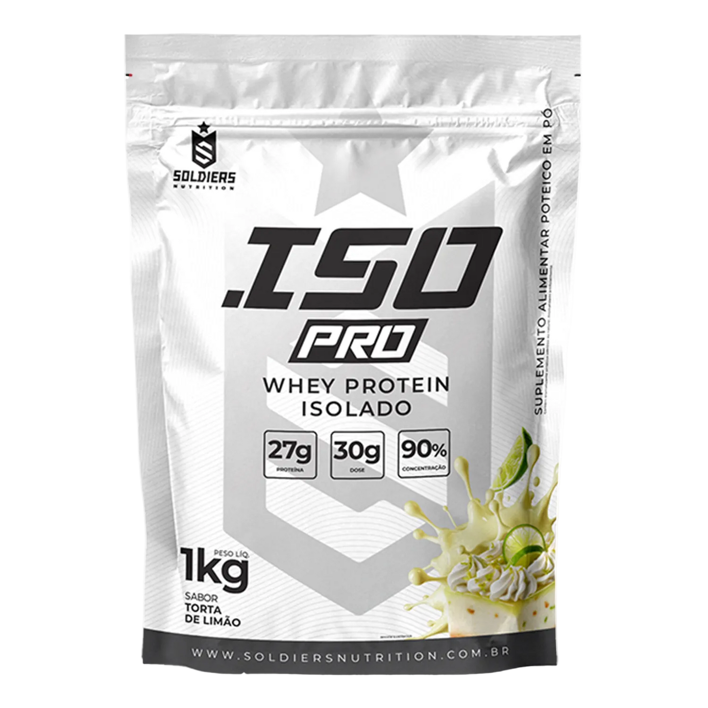 ISO PRO Whey Protein Isolado 1kg - Soldiers Nutrition