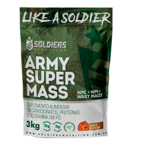 Hipercalórico Army Super Mass 3Kg - Soldiers Nutrition