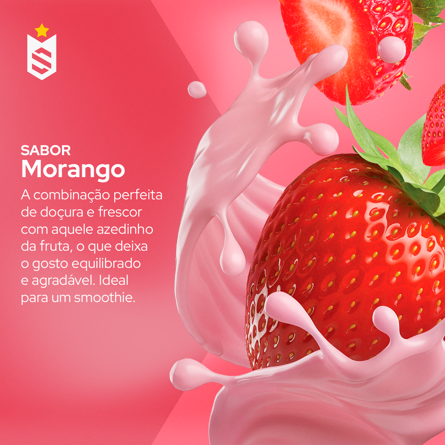 Hipercalórico Army Super Mass Morango 3Kg - Soldiers Nutrition