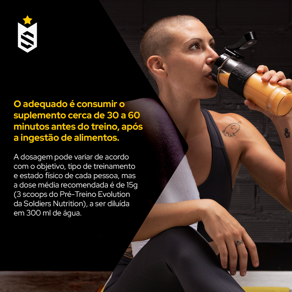 Pré-Treino Evolution Melancia 300g - Soldiers Nutrition