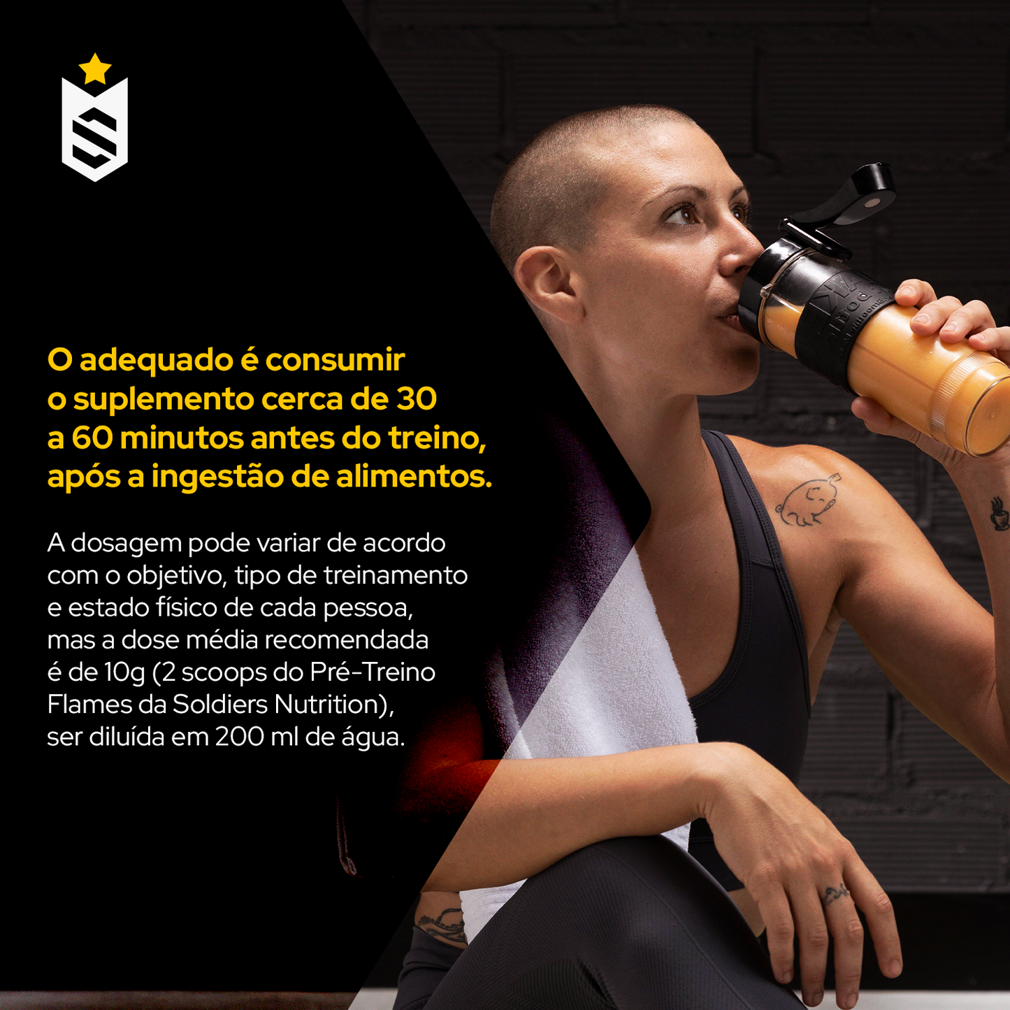 Pré-Treino Flames Frutas Vermelhas 200g - Soldiers Nutrition