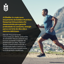 Kit: Elitebar 30g Barra De Proteína 12Un - Soldiers Nutrition