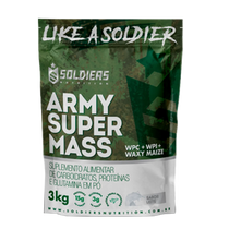 Hipercalórico Army Super Mass 3Kg - Soldiers Nutrition