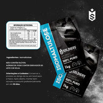 Isomaltulose 1Kg - 100% Puro Importado - Soldiers Nutrition