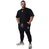 Calça Moletom Preta Brasão – Soldiers Nutrition