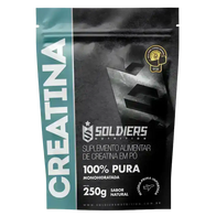 Creatina Monohidratada 250g - 100% Pura Importada - Soldiers Nutrition