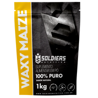 Waxy Maize 1Kg - 100% Puro Importado - Soldiers Nutrition