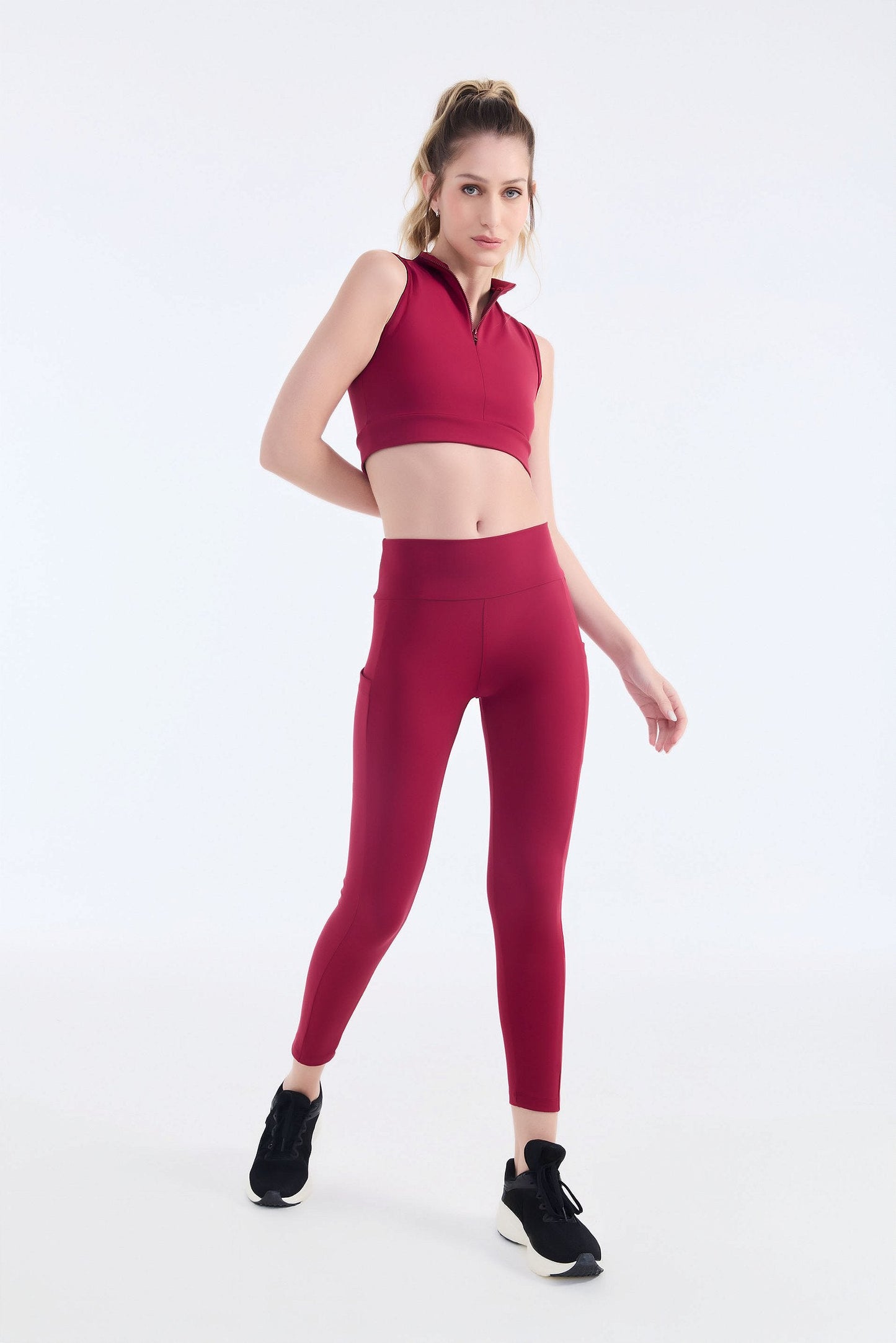 Calça Legging Recortes