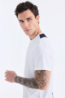 Camiseta Masculina Bicolor