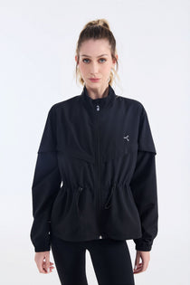 Parka Feminina Preta