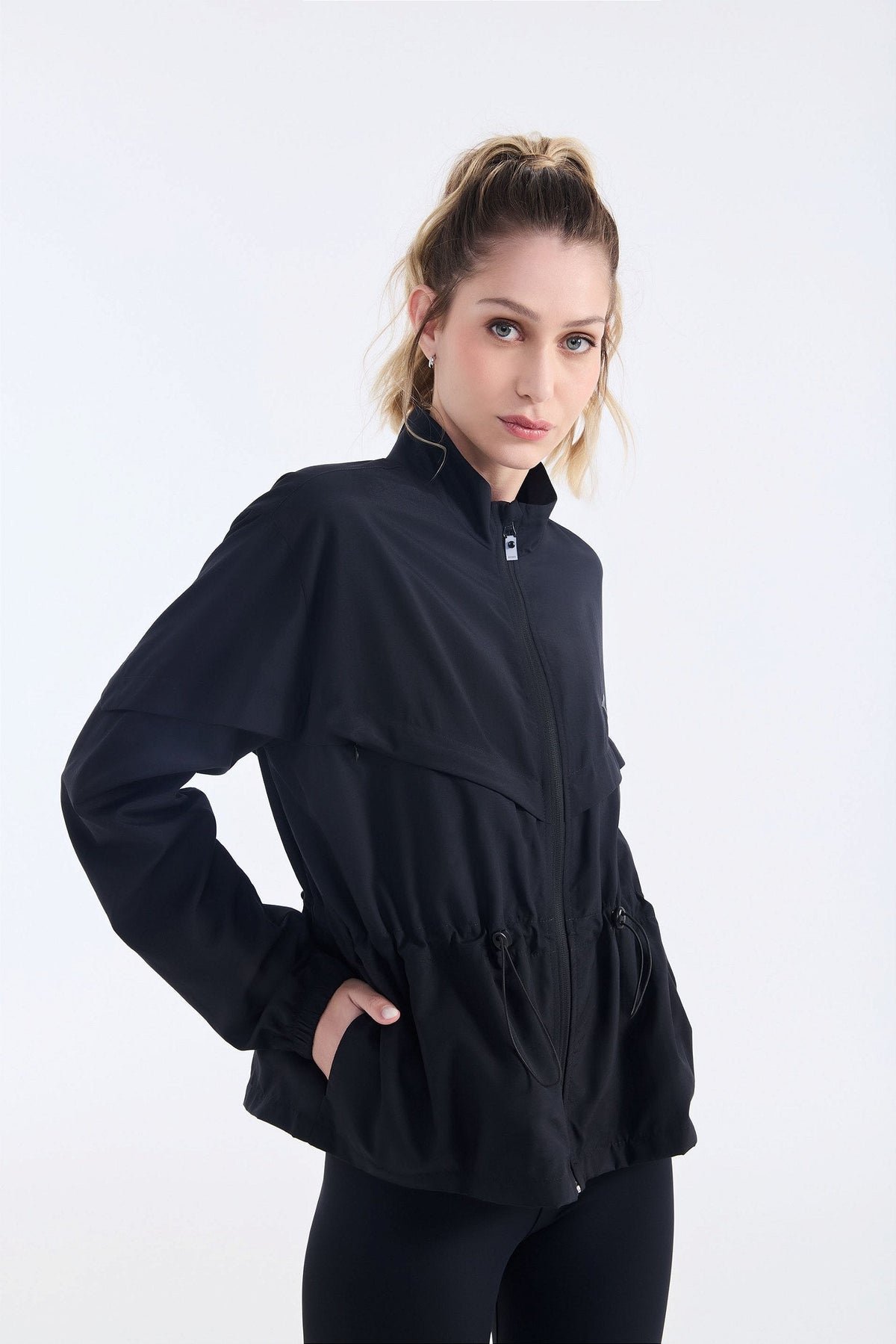 Parka Feminina Preta
