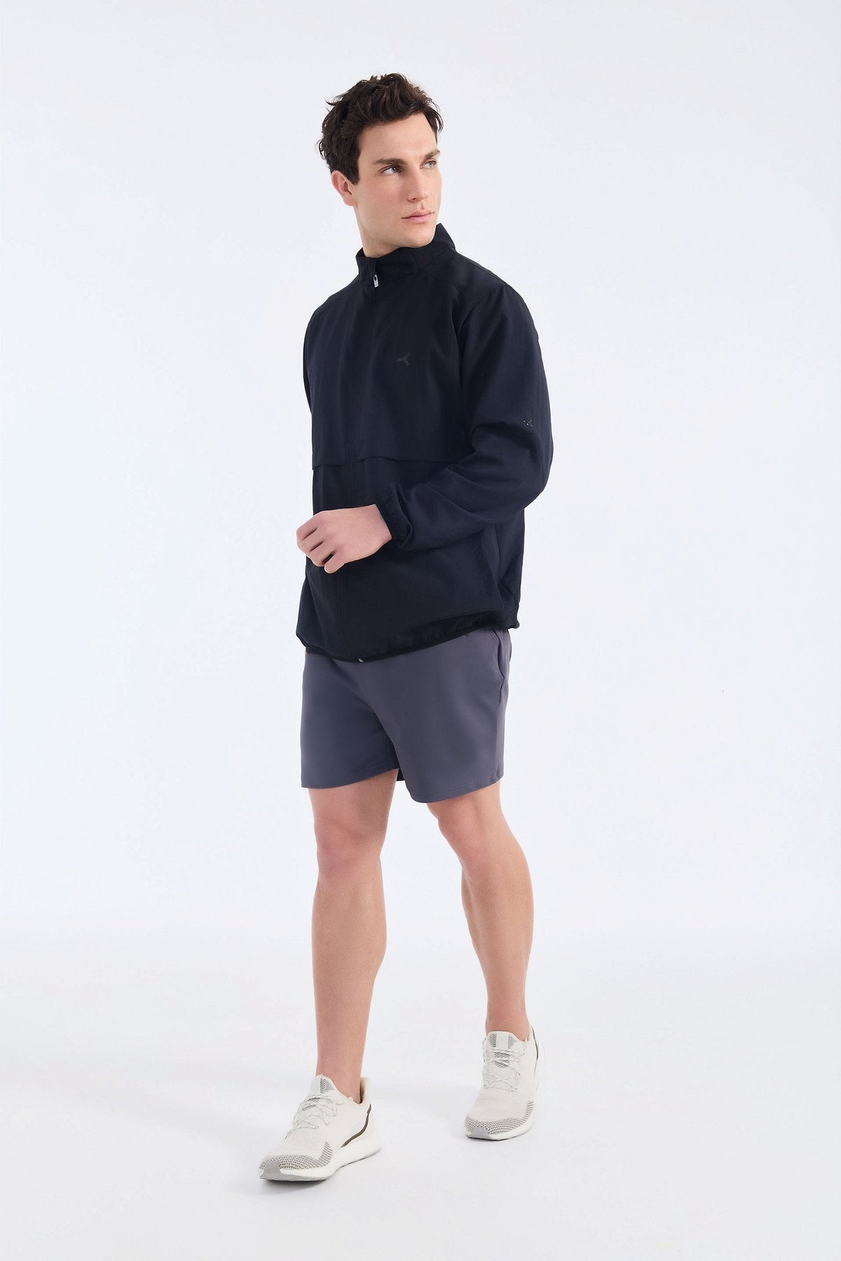 Parka Masculina Oversized Preta
