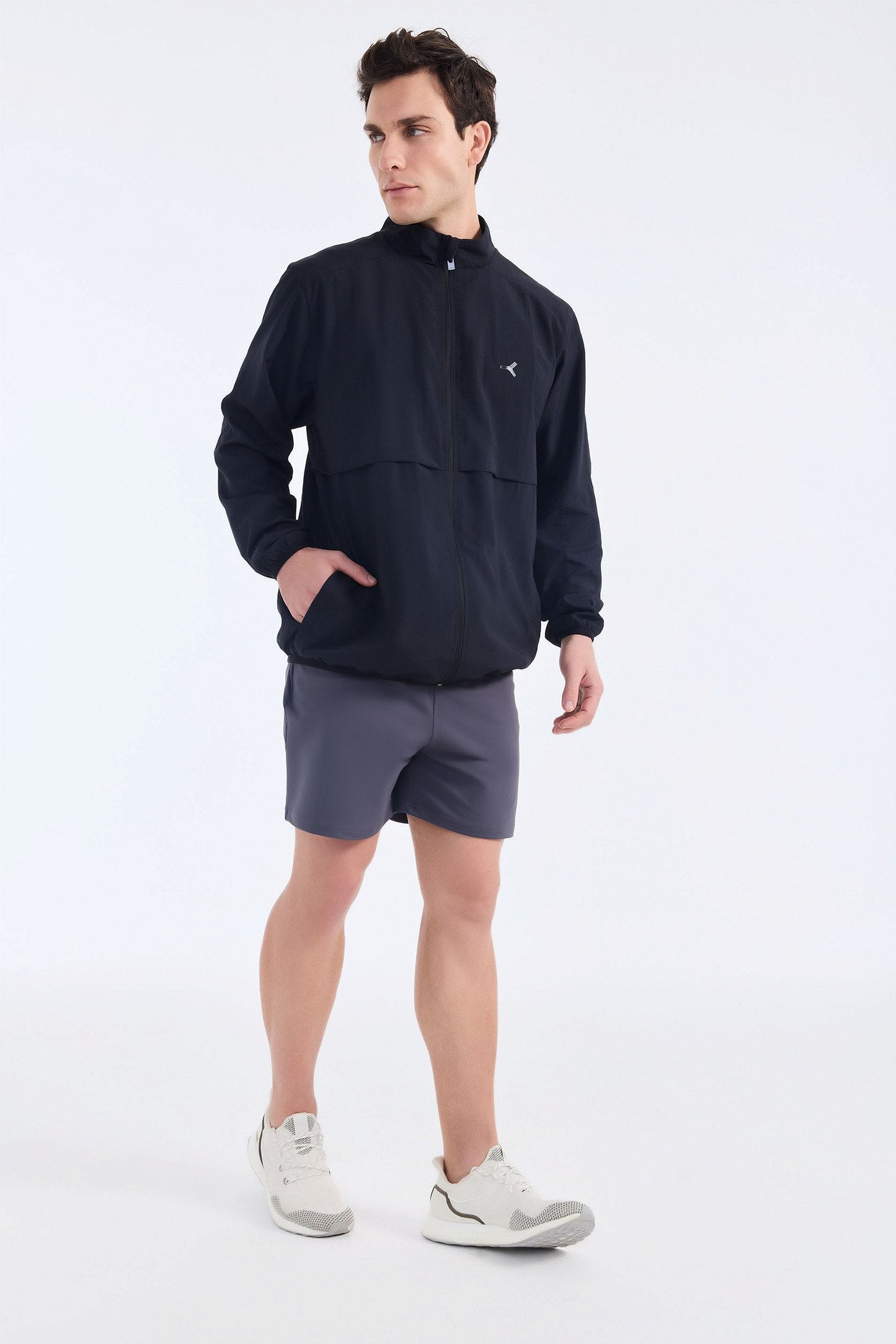 Parka Masculina Oversized Preta