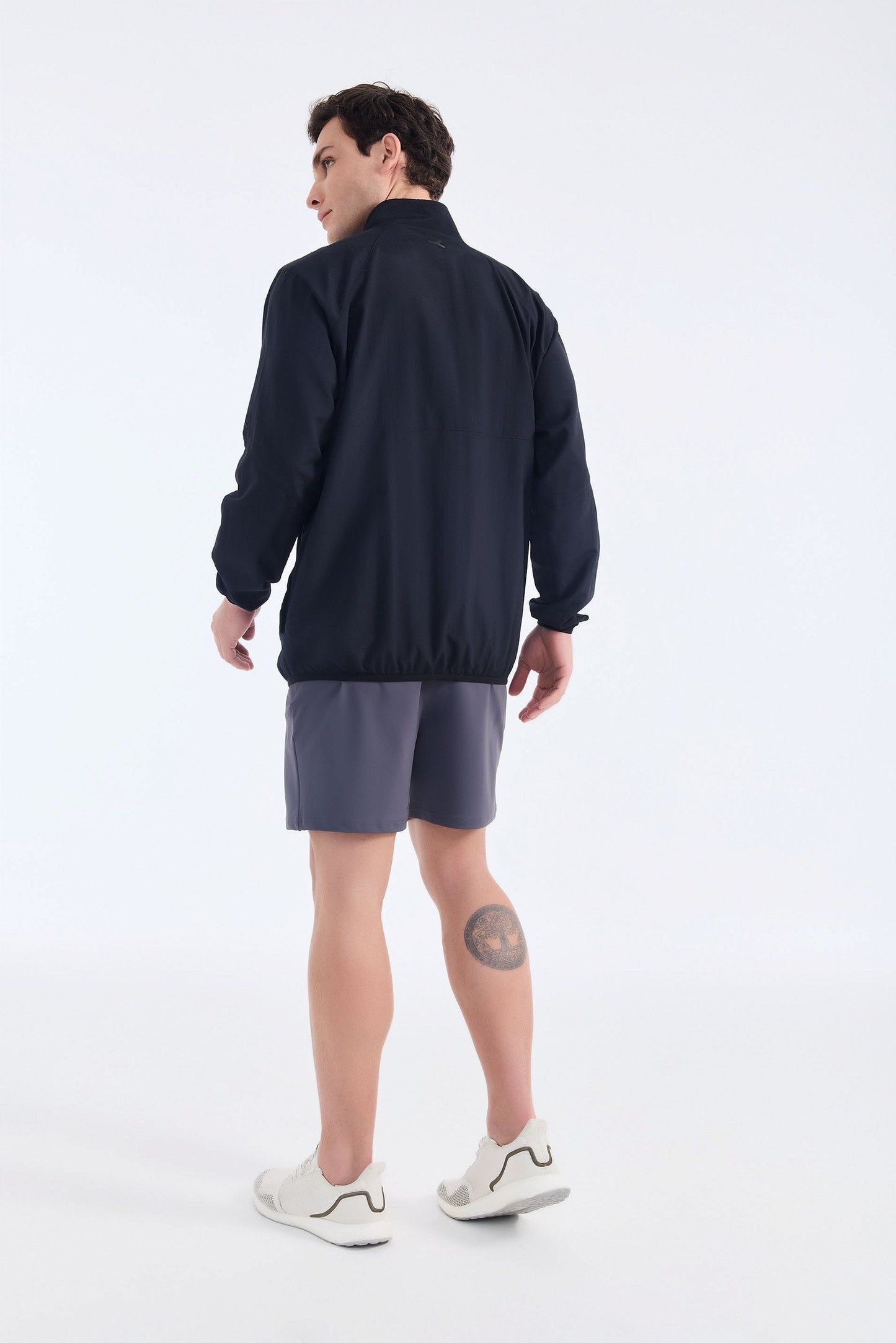 Parka Masculina Oversized Preta