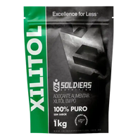 Xylitol 1Kg - 100% Puro - Soldiers Nutrition