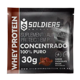 Whey Protein Concentrado Sachê 30g 3 Unidades - Soldiers Nutrition