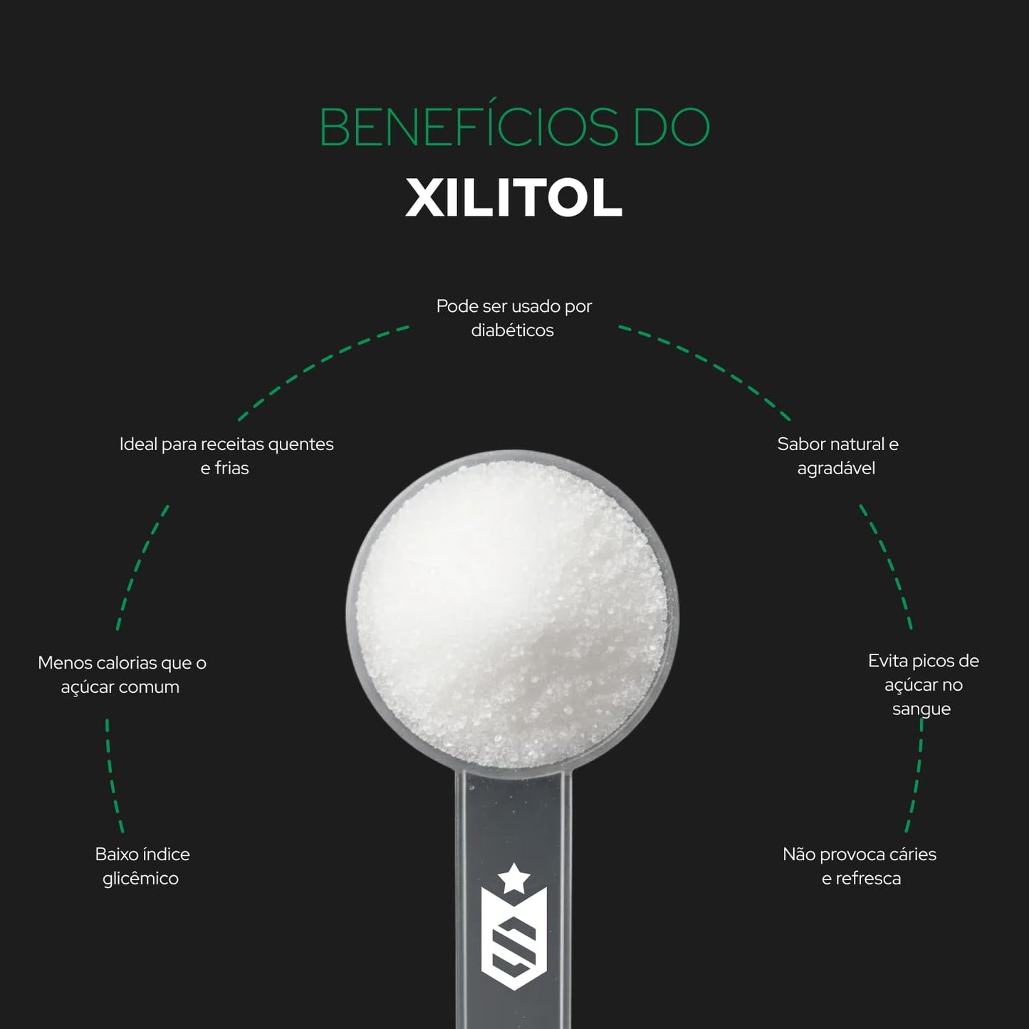 Xylitol 500g - 100% Puro