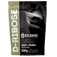 D - Ribose 500g - 100% Puro Importado - Soldier Nutrition