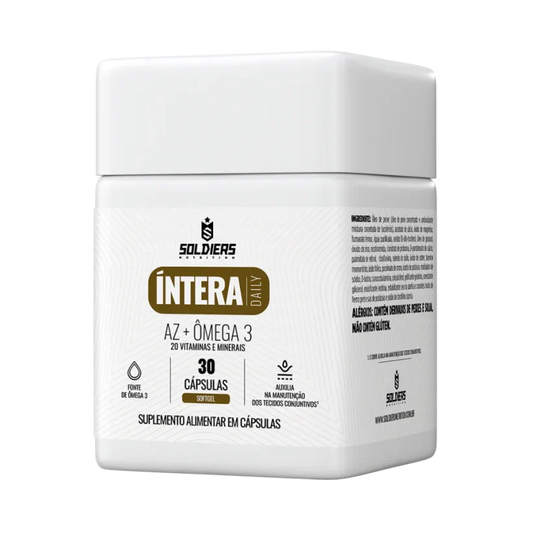 Multivitamínico  AZ + Ômega 3 Íntera Daily  Soldiers Nutrition
