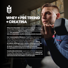 Kit Whey Core 900g Baunilha + Pré-Treino Evoluition 300g Uva Verde com Melão + Creatina 150g 5