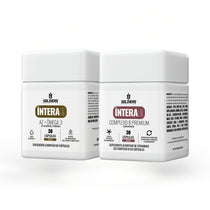 Kit: Multivitamínico AZ e Ômega 3 + Complexo B Premium Íntera Daily - Soldiers Nutrition