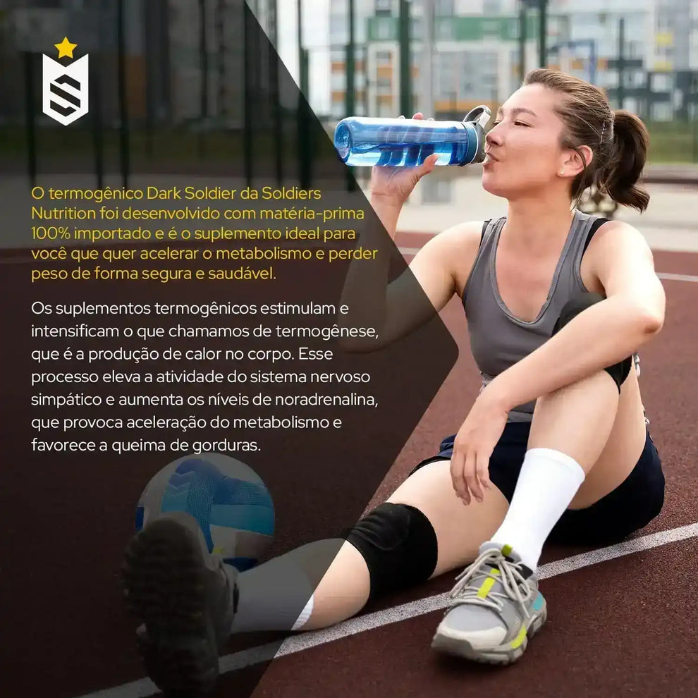 Termogênico Dark Soldier - 100% Importado - Soldiers Nutrition